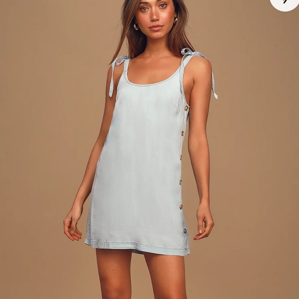 Lulus chambray dress